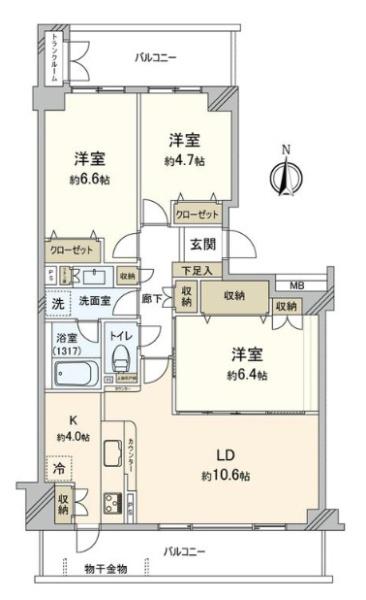 ガーデンポートⅡ番館