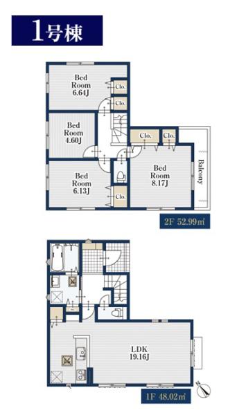 新築一戸建　１号棟