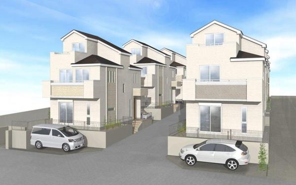 新築一戸建 A棟(完成予想図)