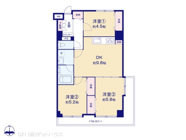 リバーサイドマンション綱島