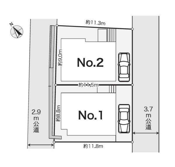 新築一戸建　１号棟