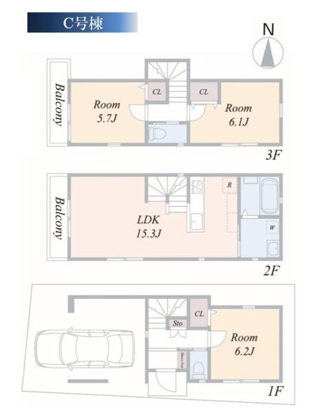 新築一戸建　Ｃ号棟