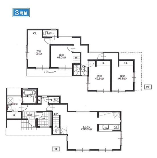 新築一戸建　３号棟