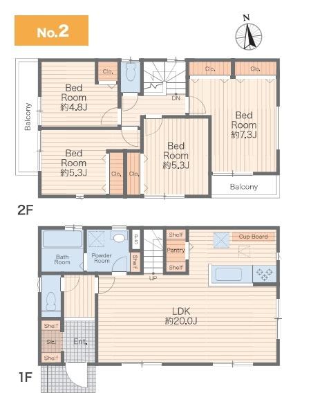 新築一戸建　２号棟