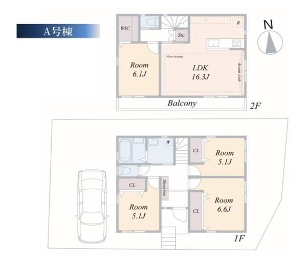 新築一戸建　Ａ号棟