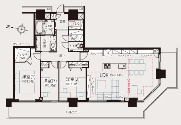 リエトコート武蔵小杉ＴＨＥ　ＣＬＡＳＳＹ　ＴＯＷＥＲ