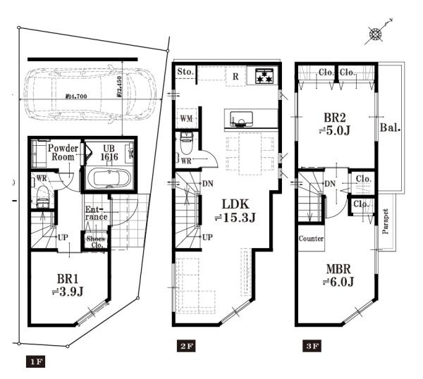 新築一戸建　Ｂ号棟