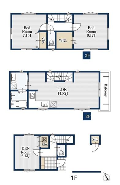 新築一戸建　１号棟