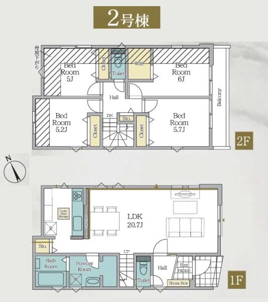 新築一戸建　２号棟