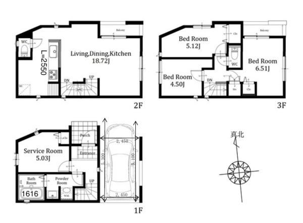 新築一戸建　５号棟