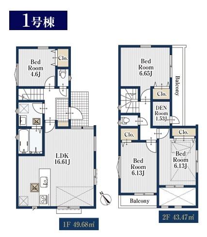 新築一戸建　１号棟
