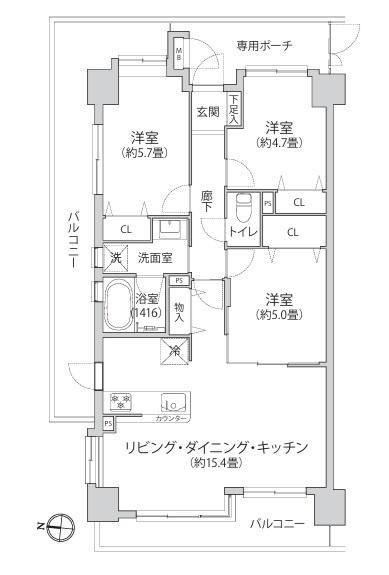 ライオンズガーデン日吉台