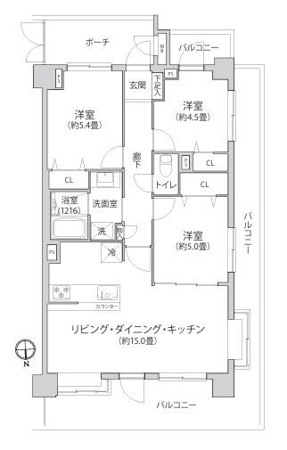 ライオンズマンション綱島東