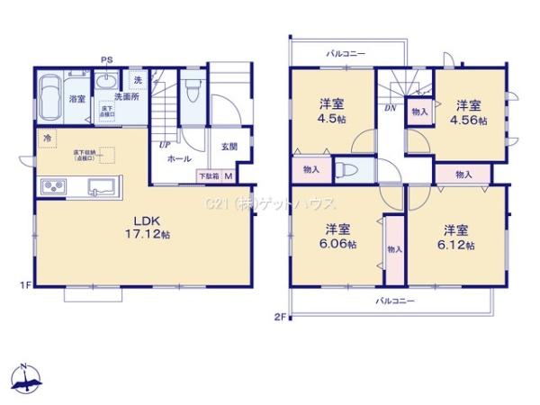 新築一戸建　Ｂ号棟