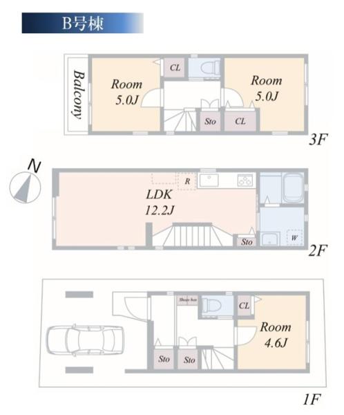 新築一戸建　Ｂ号棟