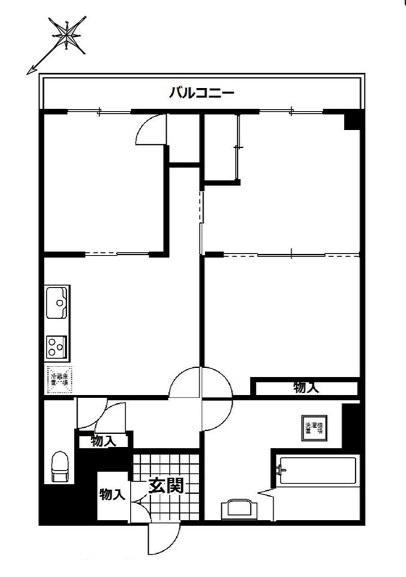 藤和大口コープⅡ(間取り)