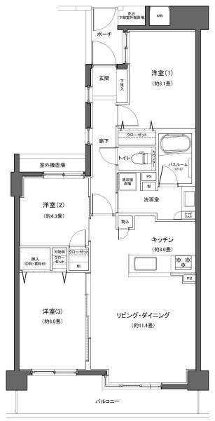 オーベル港北中川