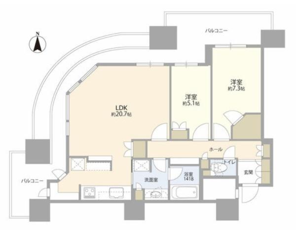 パークシティ武蔵小杉ステーションフォレストタワー