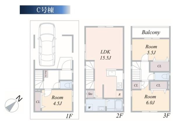 新築一戸建　Ｃ号棟