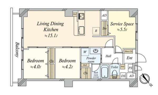 大倉山パークハイツ