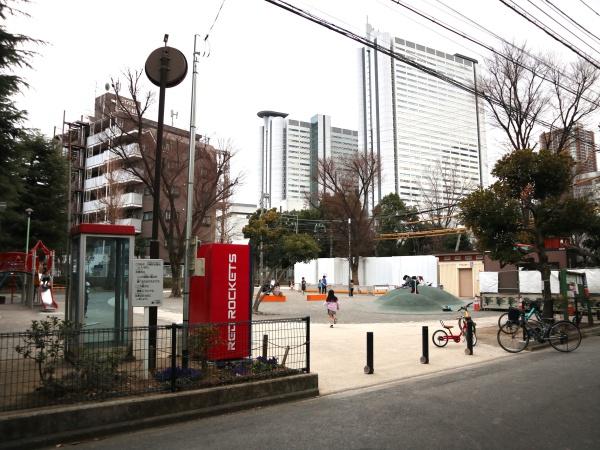 川崎市中原区上丸子八幡町の土地(下沼部公園)