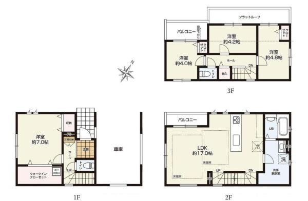 新築一戸建　１号棟