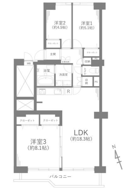 日吉第弐ハイムＢ棟