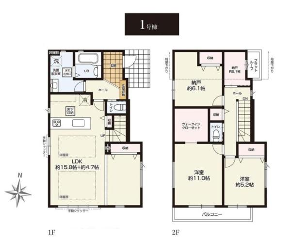新築一戸建　１号棟