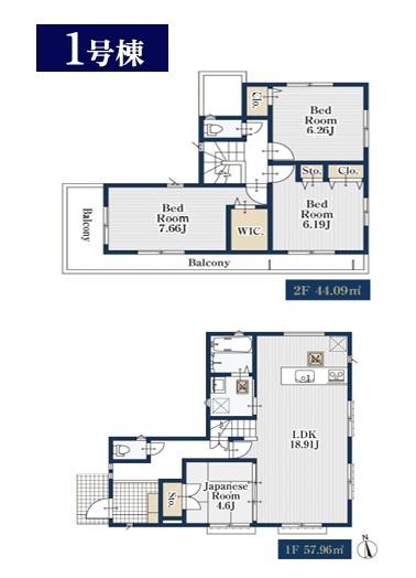 新築一戸建 1号棟