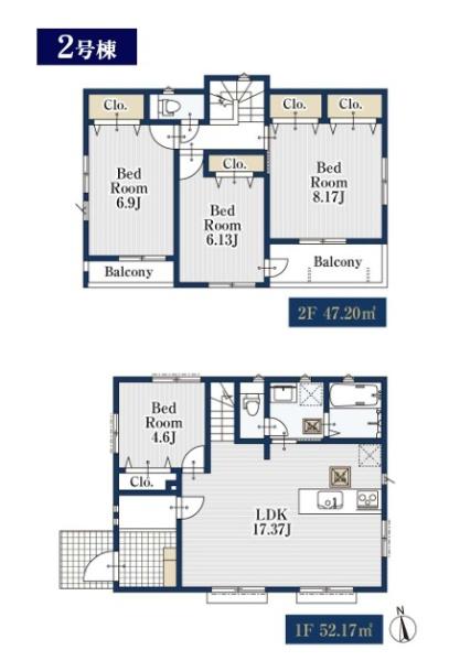 新築一戸建　２号棟