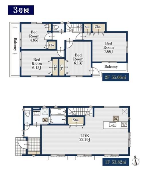 新築一戸建　３号棟