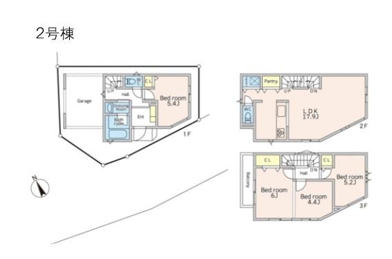 新築一戸建 2号棟