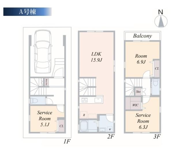 新築一戸建 A号棟