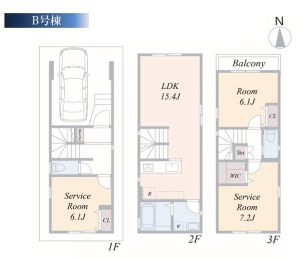 新築一戸建 B号棟