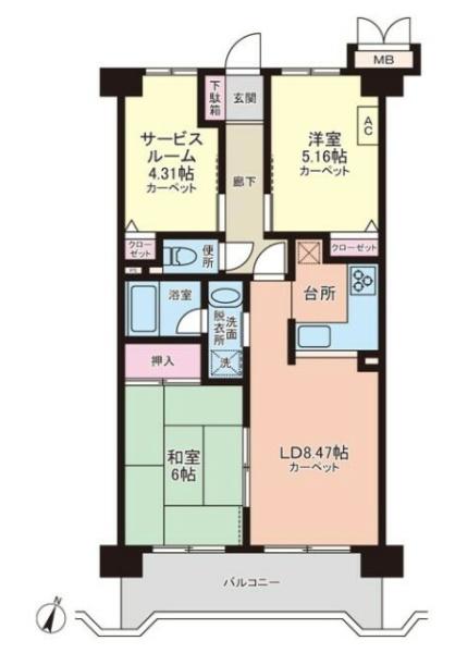 朝日シティパリオ鶴見岸谷