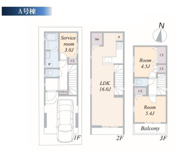 新築一戸建　Ａ号棟