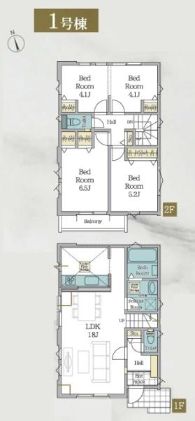 新築一戸建　１号棟