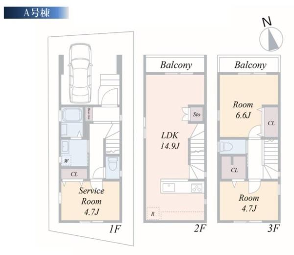 新築一戸建　Ａ号棟