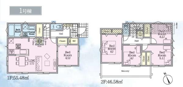 新築一戸建　1号棟