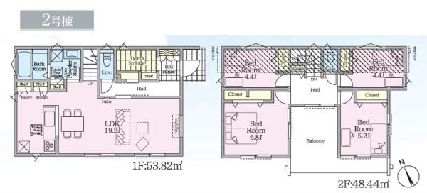 新築一戸建　２号棟