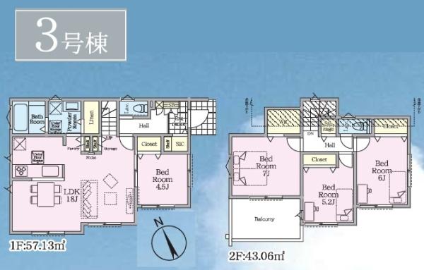 新築一戸建　３号棟