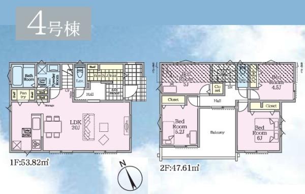 新築一戸建　４号棟