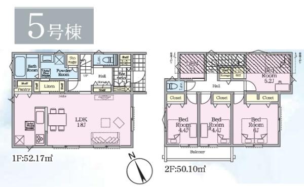 新築一戸建　５号棟