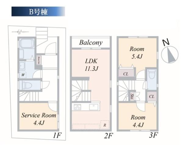 新築一戸建　Ｂ号棟
