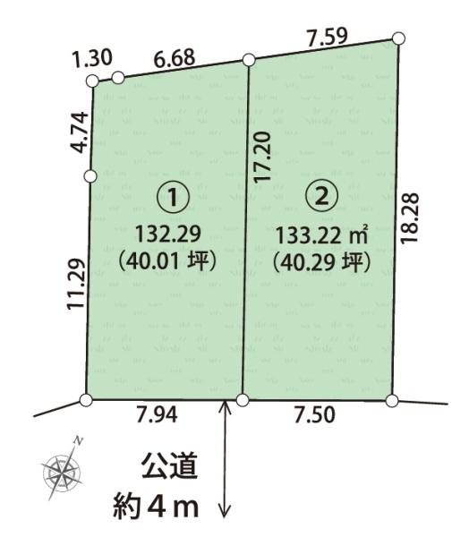 土地　１区画