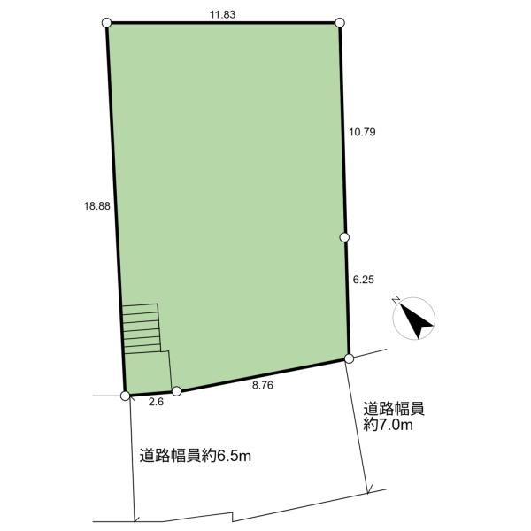 横浜市港北区日吉本町５丁目の土地