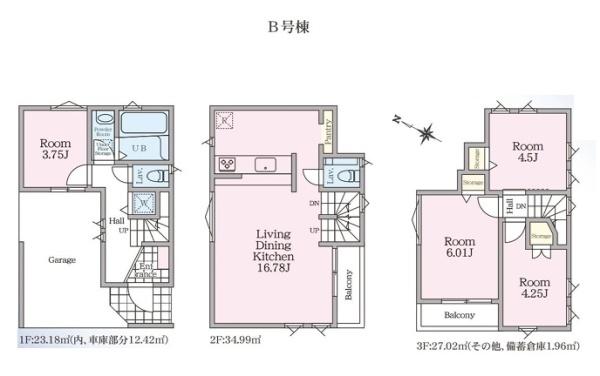 新築一戸建　Ｂ号棟