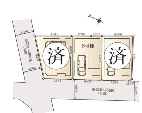 新築一戸建　Ｂ号棟