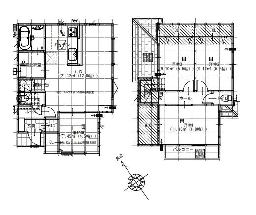 新築一戸建　C号棟