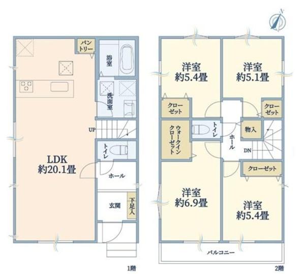 新築一戸建 1号棟